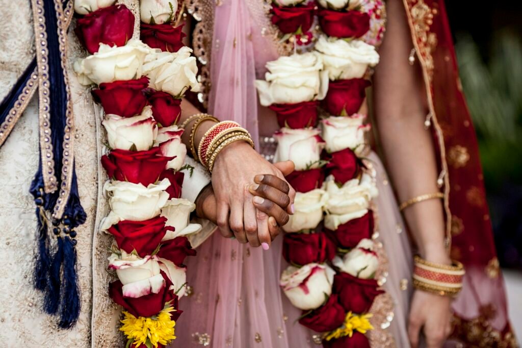 Detail shot from Indian Hindu wedding.